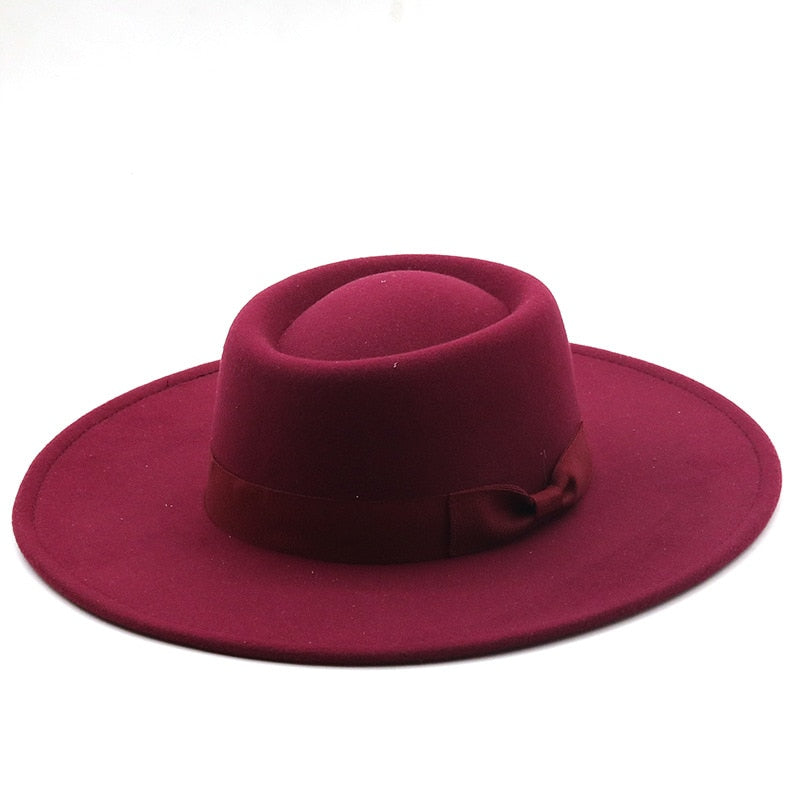 Large Brim Bowler Fedora Hats