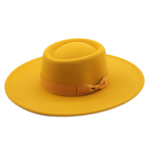 Large Brim Bowler Fedora Hats