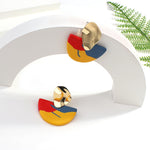 Load image into Gallery viewer, Toucan Drop Earrings
