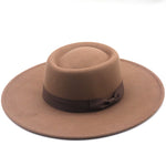 Load image into Gallery viewer, Large Brim Bowler Fedora Hats
